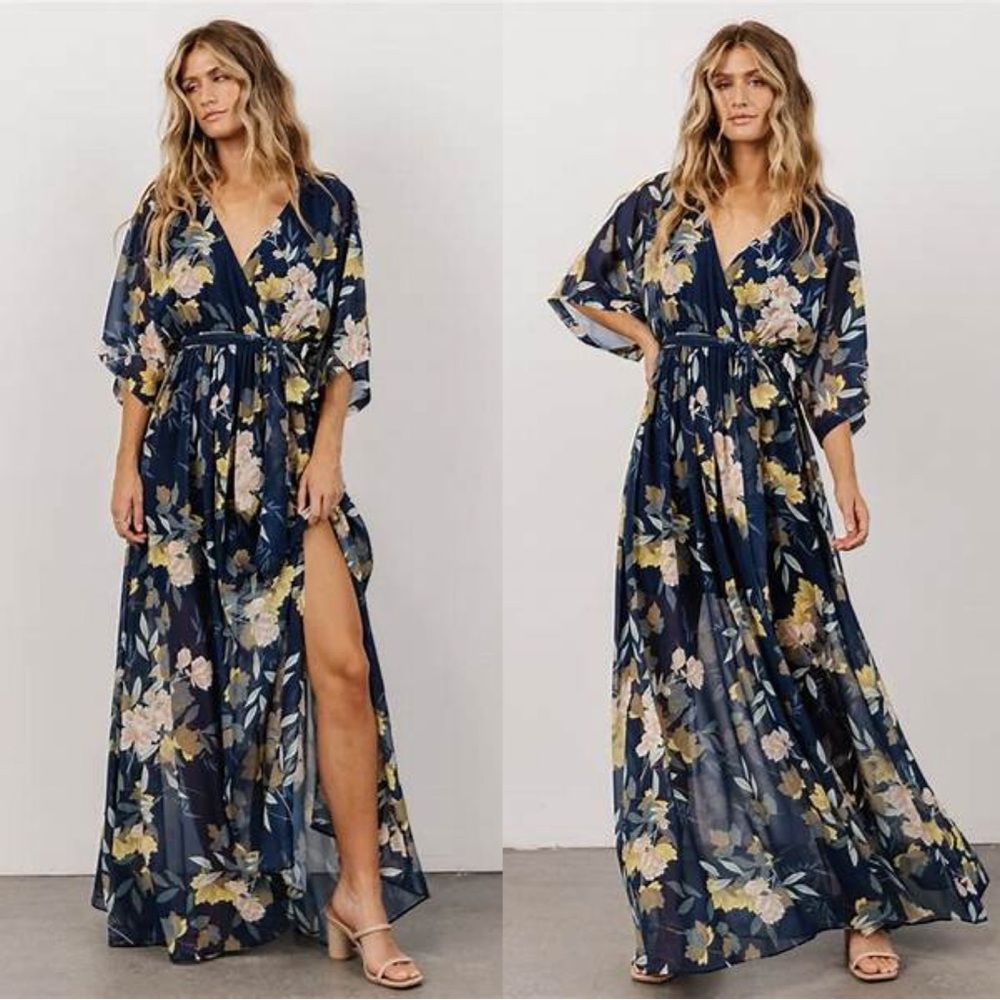 NWT Balticborn Kia kimono maxi dress